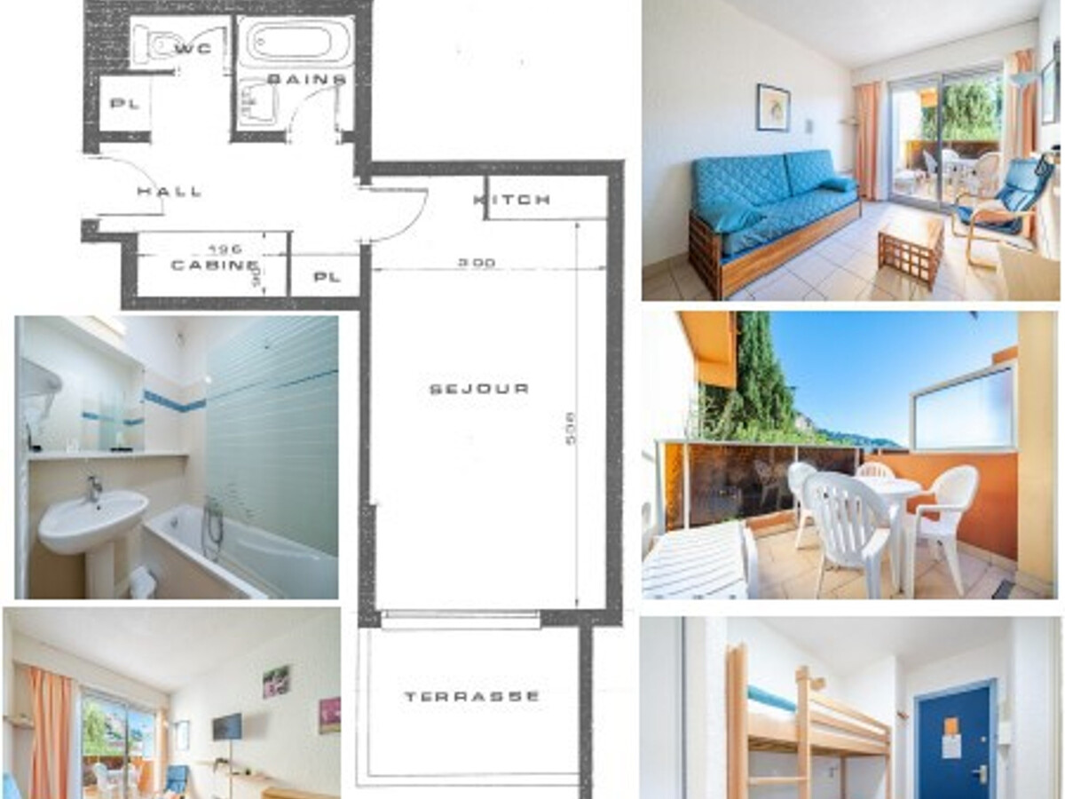 Studio 28 m² vue mer pour 4 à Roquebrune-Cap-Martin - Photo 7