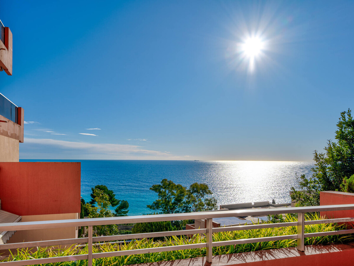 Studio 4 personnes, vue mer à Roquebrune-Cap-Martin - Photo 1