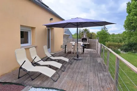 Maison mitoyenne avec jardin clos à 3 min de plage : photo 11