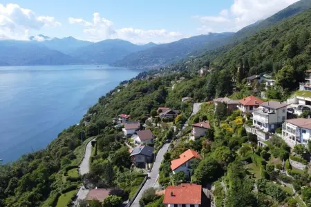 Casa Adele 4, Villa à Valdora avec vue sur le Lac Majeur