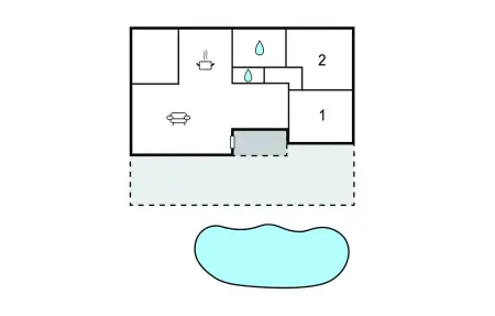 Maison provençale avec piscine à Tavel : photo 17