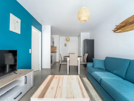 Location appartement à Mimizan Mimizan Plage, Mimizan Plage - T2 équipé à 400m océan, parking, 4 pers.