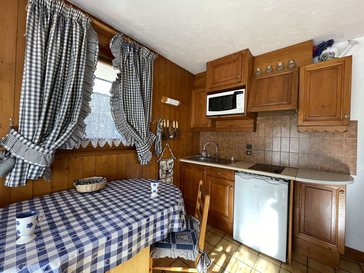 Studio cabine 4 personnes à Praz-sur-Arly, 600 m des pistes - Photo 3