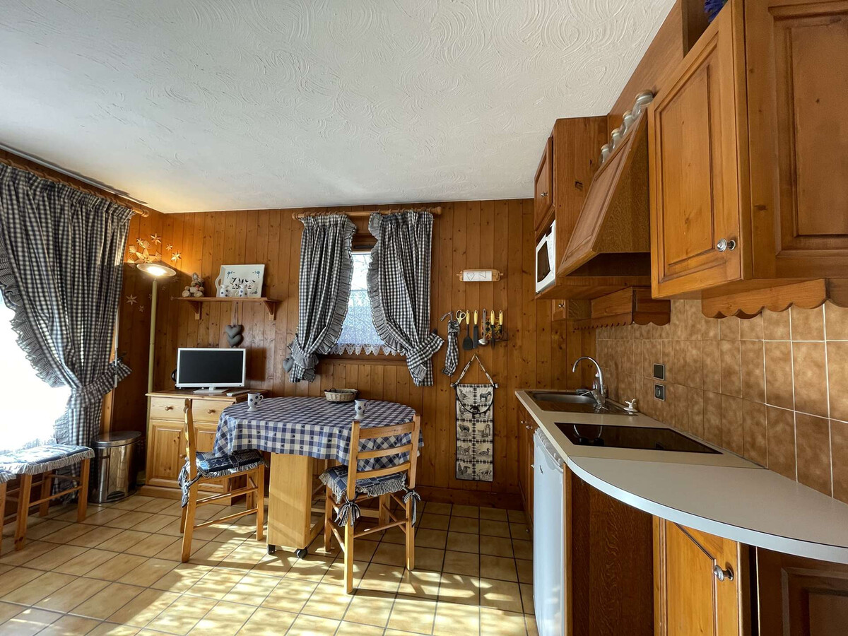 Studio cabine 4 personnes à Praz-sur-Arly, 600 m des pistes - Photo 9