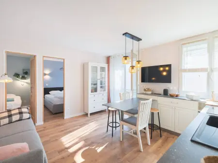 Appartement rénové avec balcon au centre du Touquet-Paris-Plage : photo 4