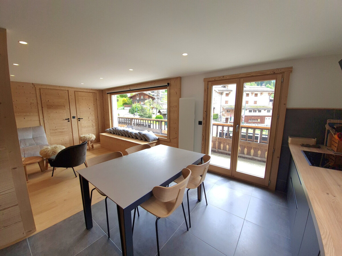 Appart T3 La Clusaz, balcon orientation Sud, parking - Photo 10