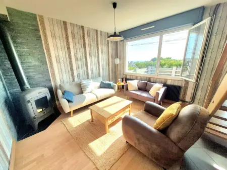 Location villa à Wimereux, Maison à 1km de la plage, terrasse, cheminée, jeux