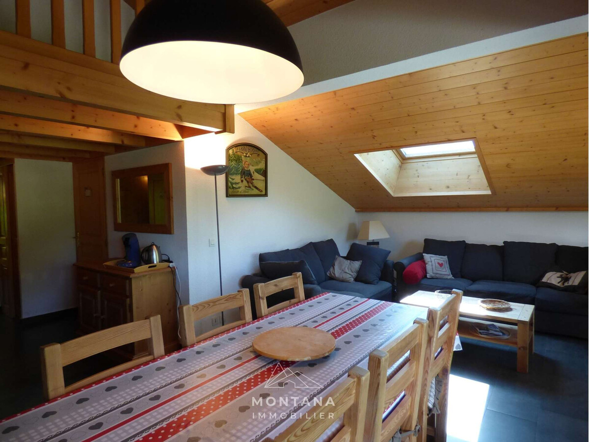 Duplex 4 pièces + mezzanine, 8 pers., vue village - Photo 2