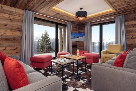 Location maison à LA ROSIERE, Chalet à La Rosière avec piscine chauffée