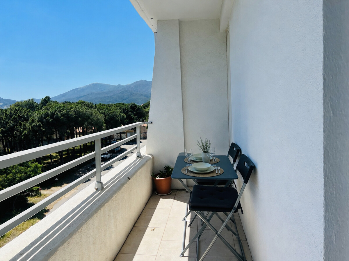 T2 cabine avec balcon à Argelès-sur-Mer, 4 pers. - Photo 1