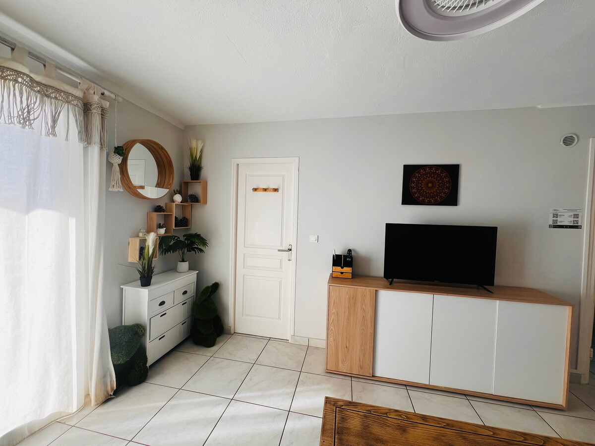 T2 cabine avec balcon à Argelès-sur-Mer, 4 pers. - Photo 7