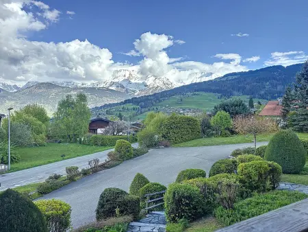 Appartement 4 pers. Combloux, vue Mont Blanc & ski bus : photo 12