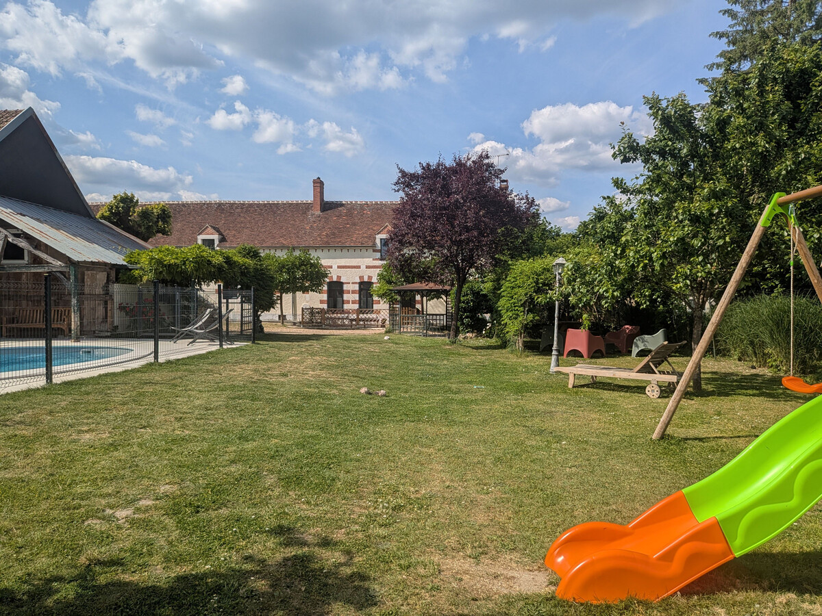 Gîte 4 pers. avec piscine partagée à Chabris - Photo 2