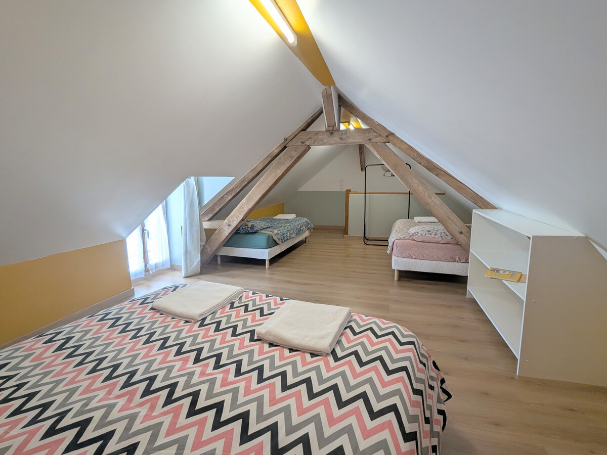 Gîte 4 pers. avec piscine partagée à Chabris - Photo 6