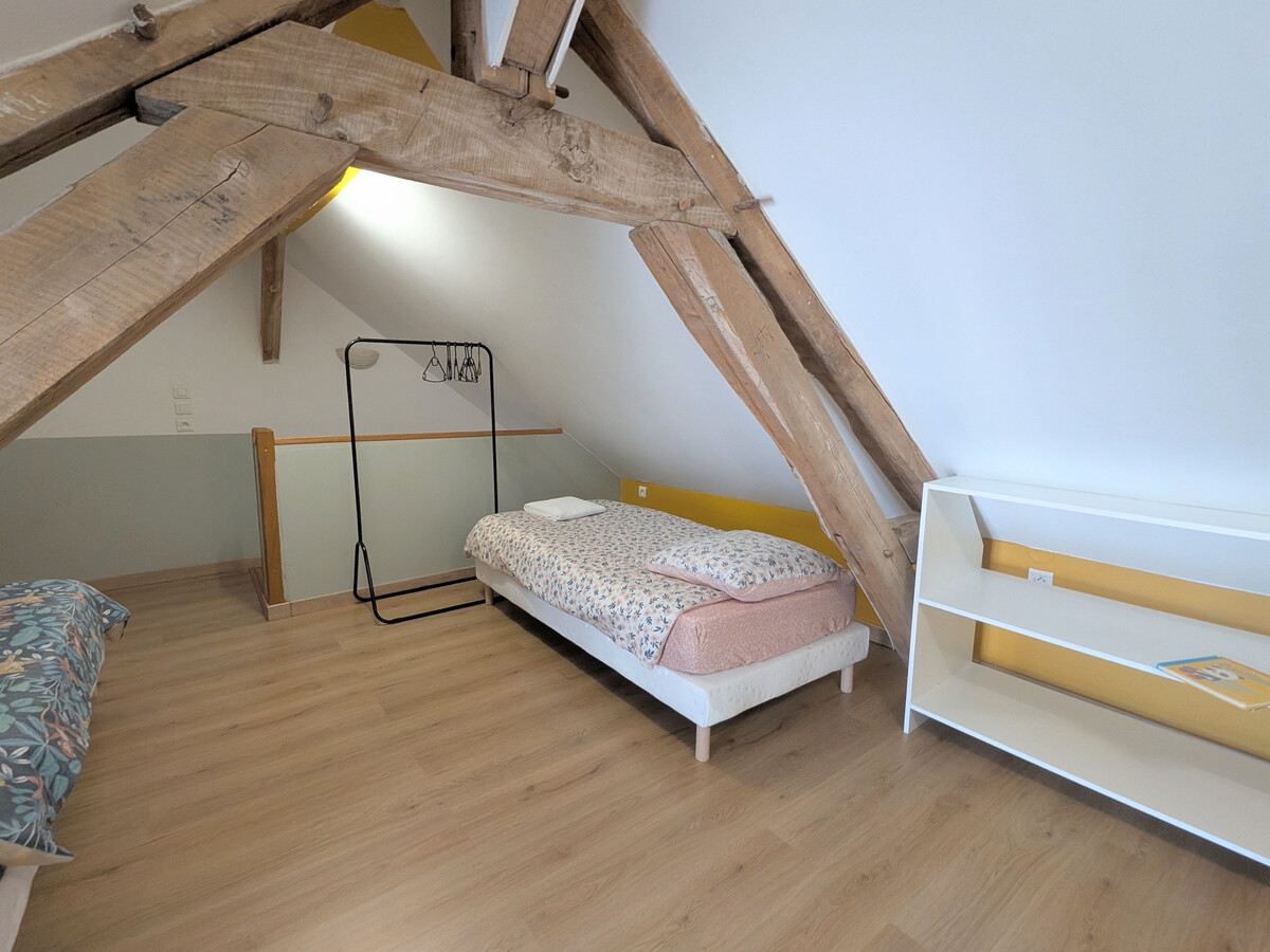Gîte 4 pers. avec piscine partagée à Chabris - Photo 8