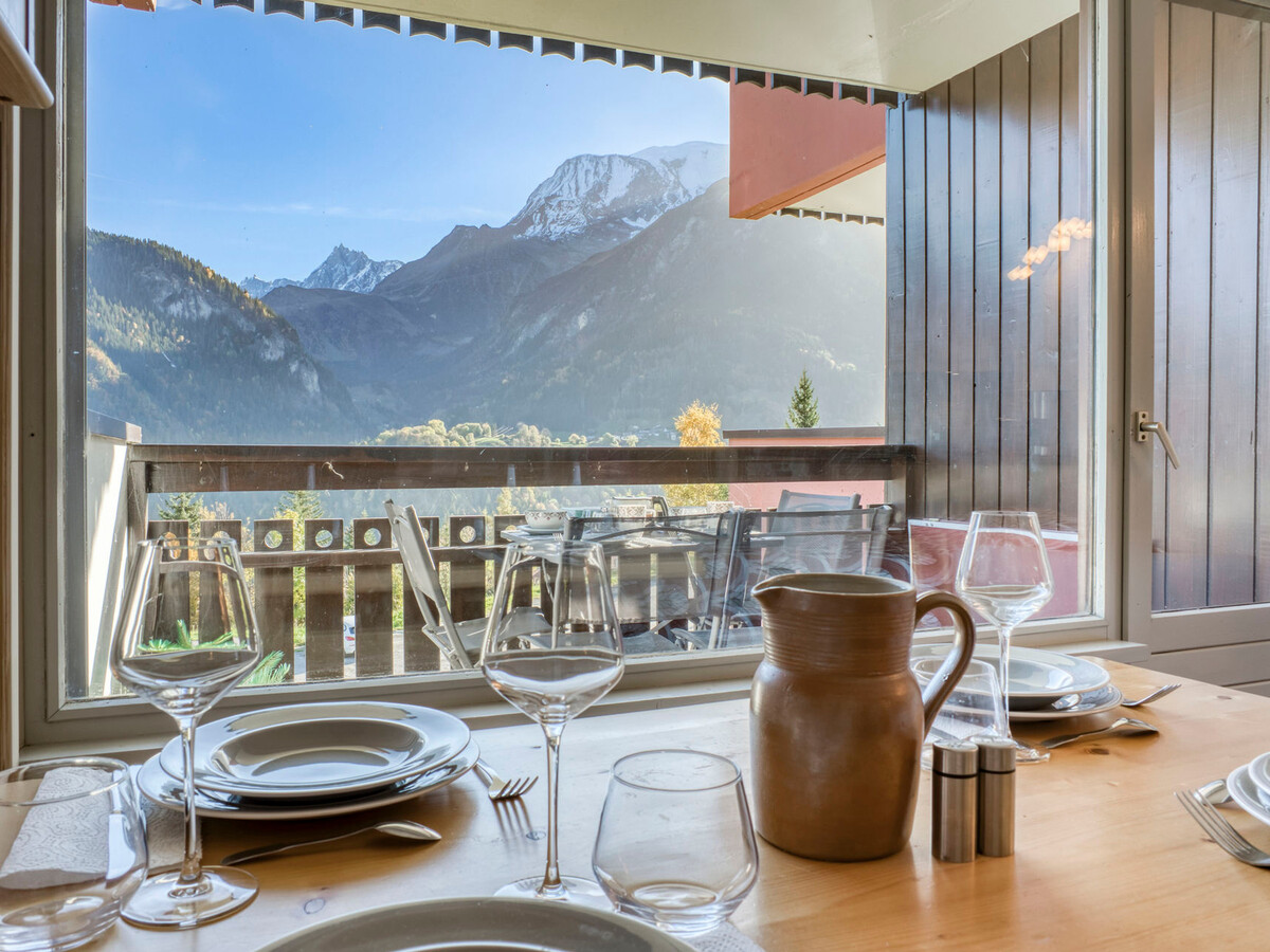 Studio rénové 27m² vue Mont-Blanc, 350m remontées mécaniques - Photo 3
