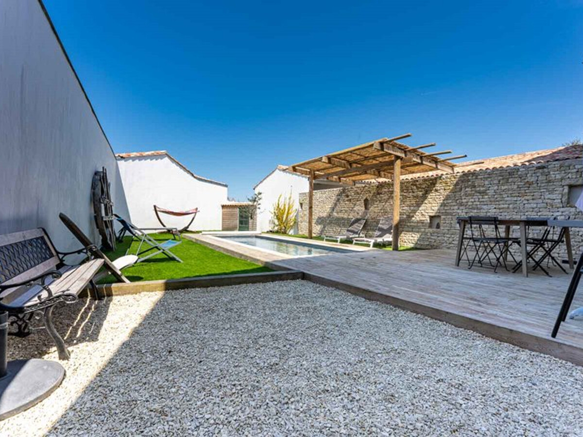 Villa Bel Ebat au Bois-Plage-en-Ré, piscine et nage à contre-courant - Photo 19