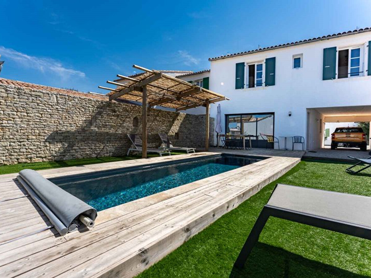 Villa Bel Ebat au Bois-Plage-en-Ré, piscine et nage à contre-courant - Photo 20