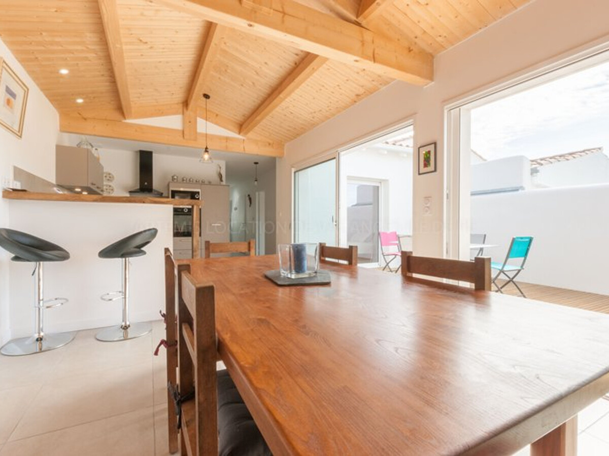 Maison 120m² 6 pers., terrasse sud-ouest, accès plage 10 min - Photo 6