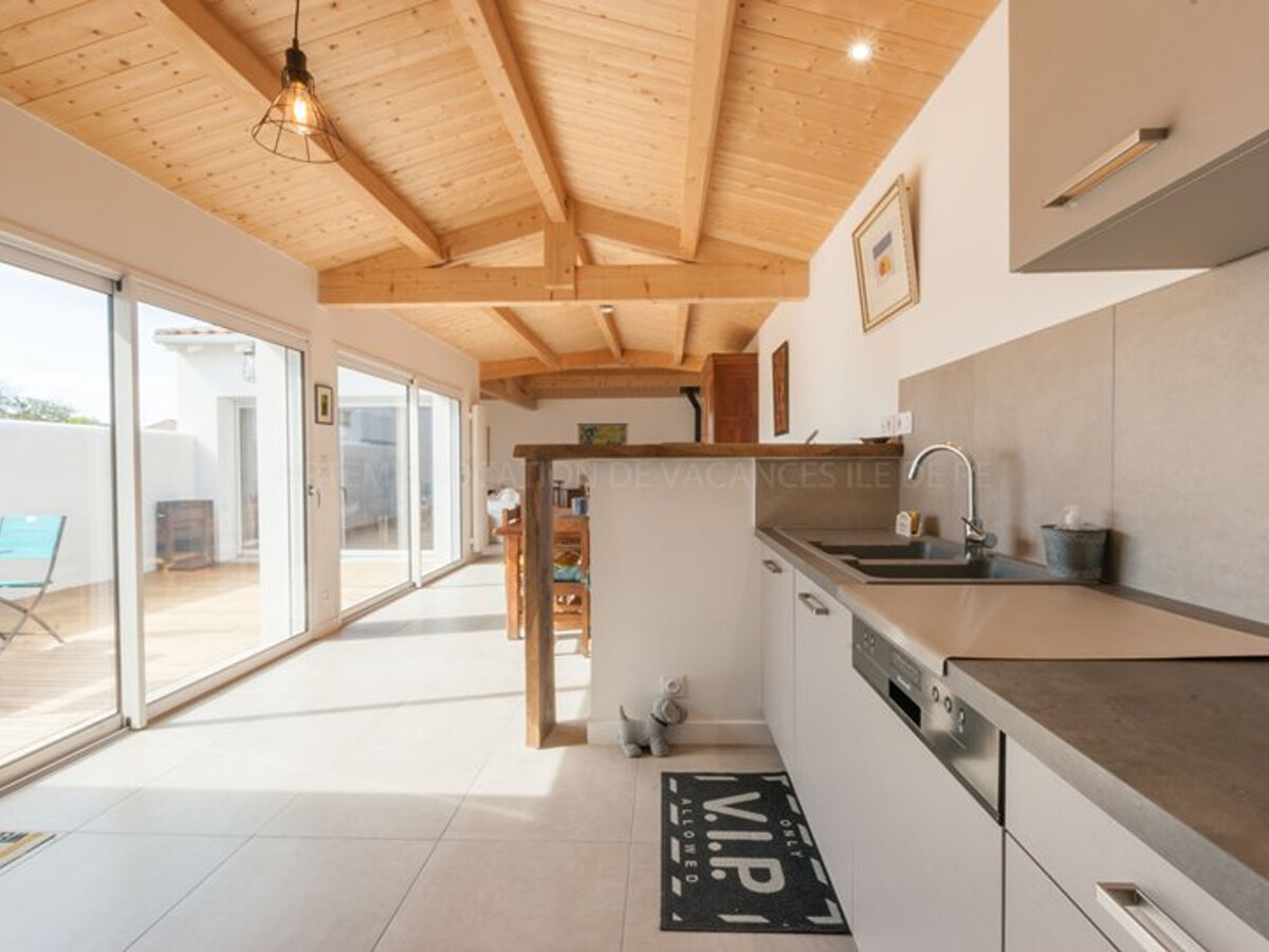 Maison 120m² 6 pers., terrasse sud-ouest, accès plage 10 min - Photo 8