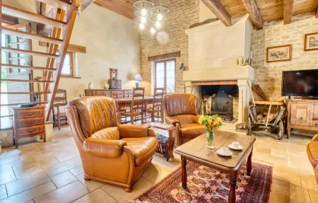Maison pierre Périgord Noir, piscine privée, 5 pers. : photo 3