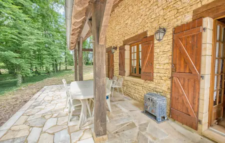 Maison pierre Périgord Noir, piscine privée, 5 pers. : photo 9