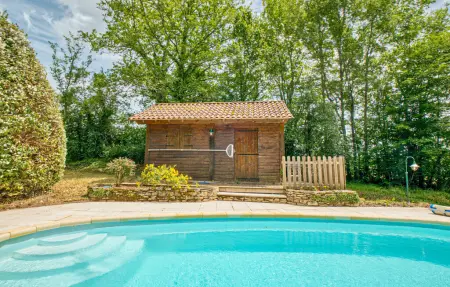 Maison pierre Périgord Noir, piscine privée, 5 pers. : photo 10