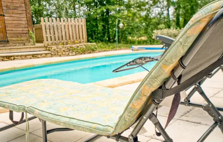 Maison pierre Périgord Noir, piscine privée, 5 pers. : photo 14