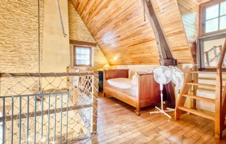 Maison pierre Périgord Noir, piscine privée, 5 pers. : photo 31