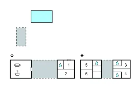 Maison 6 chambres avec piscine privée à Proissans : photo 41