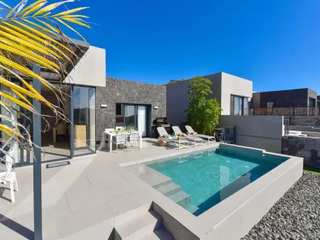 Villa Las Yucas 2 – Piscine privée à Maspalomas : photo 2