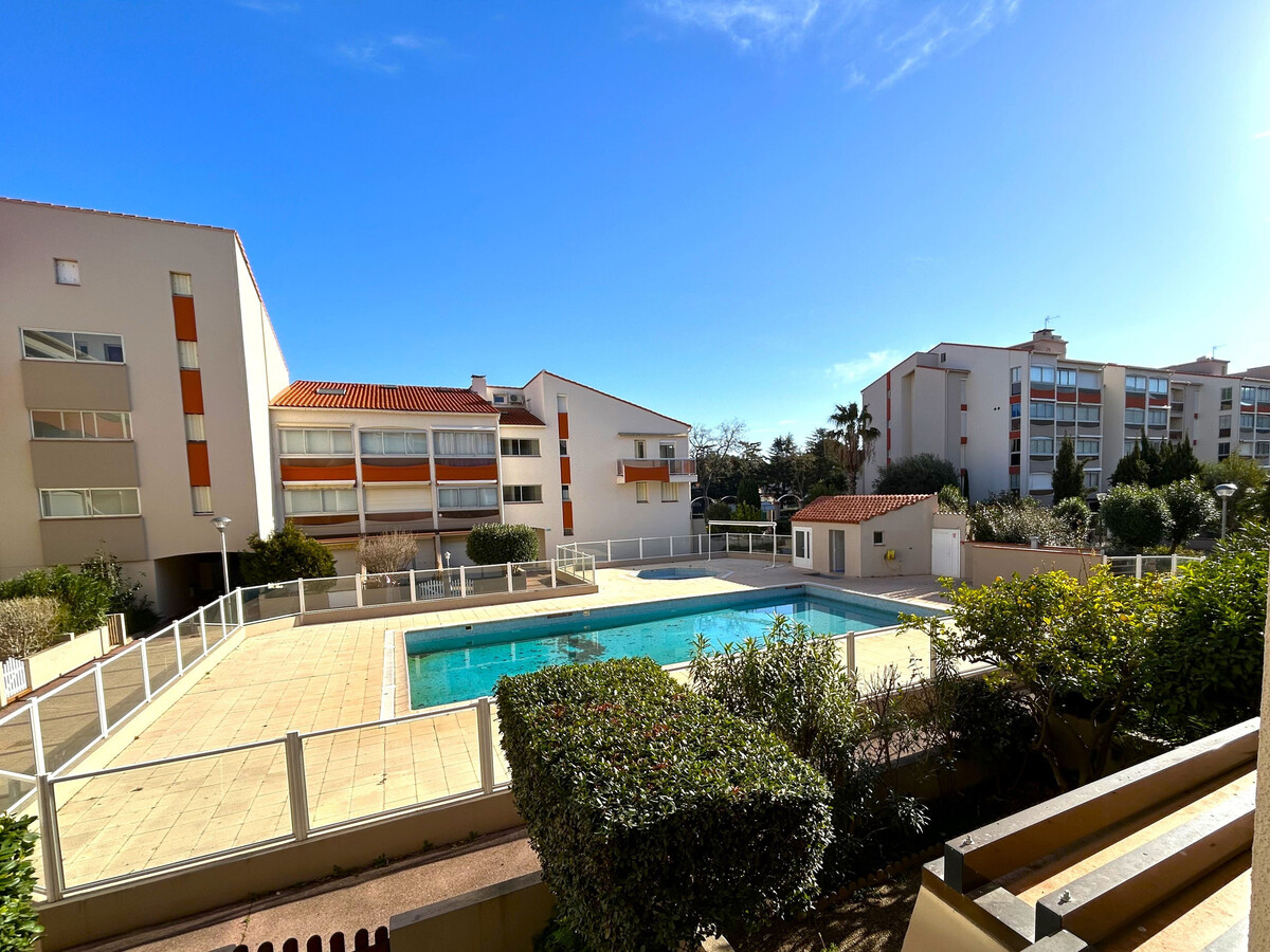 Studio cabine 4 pers. à 200m de plage, parking privé - Photo 1