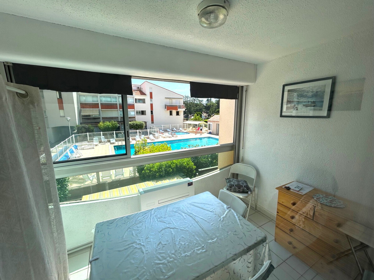 Studio cabine 4 pers. à 200m de plage, parking privé - Photo 2