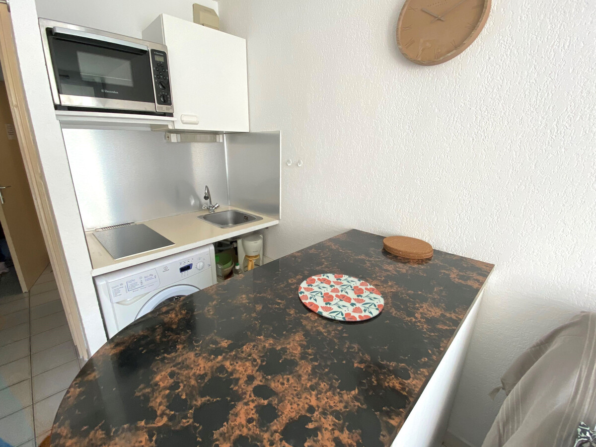 Studio cabine 4 pers. à 200m de plage, parking privé - Photo 6