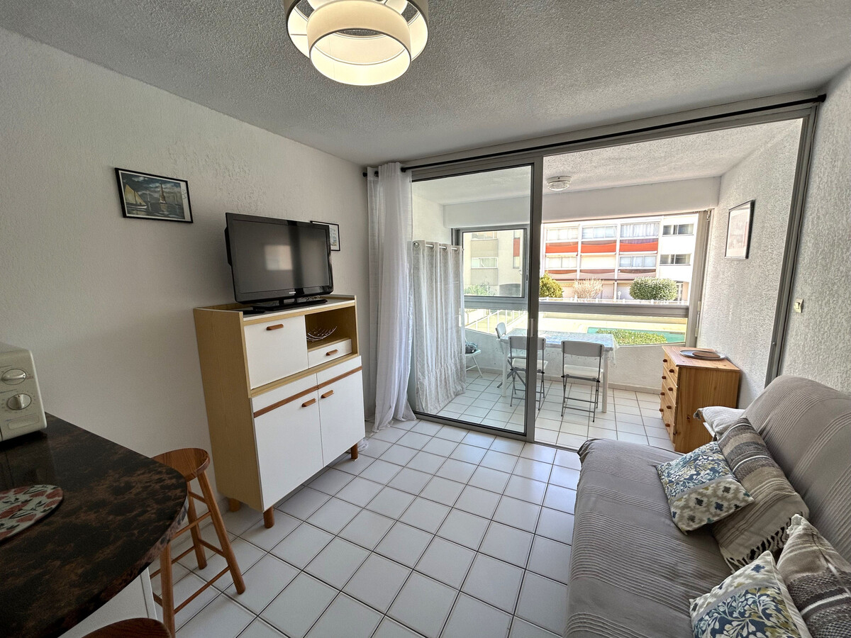 Studio cabine 4 pers. à 200m de plage, parking privé - Photo 7
