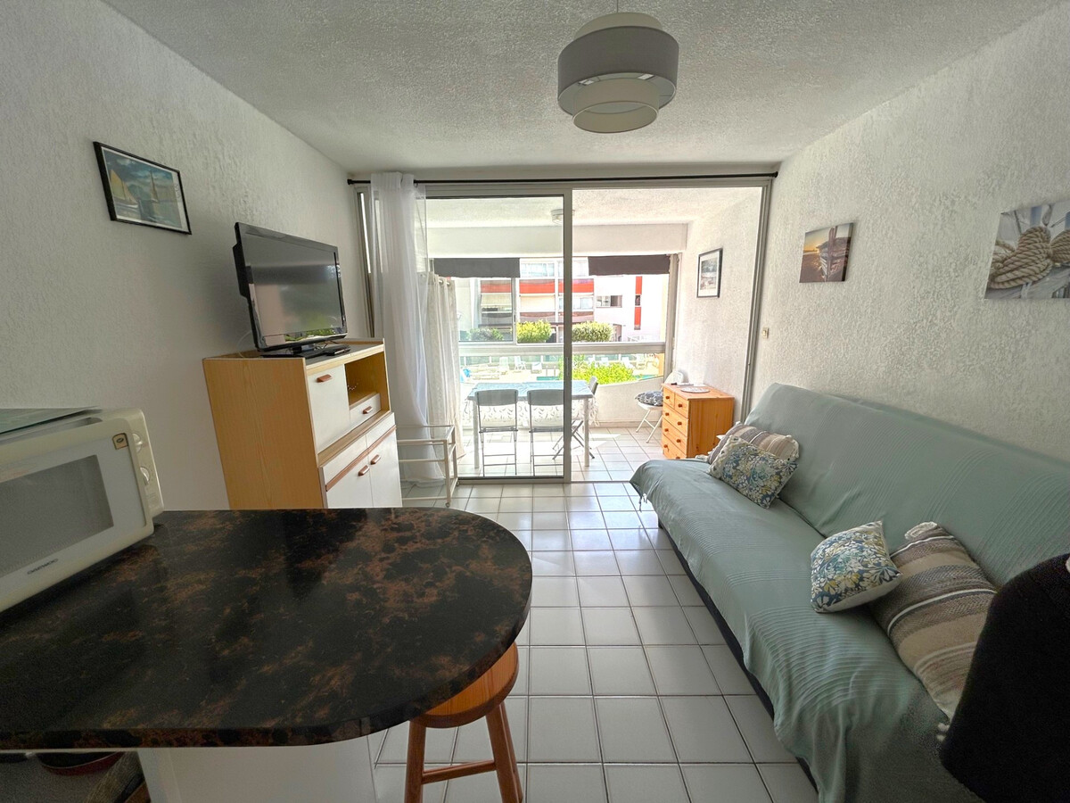 Studio cabine 4 pers. à 200m de plage, parking privé - Photo 12
