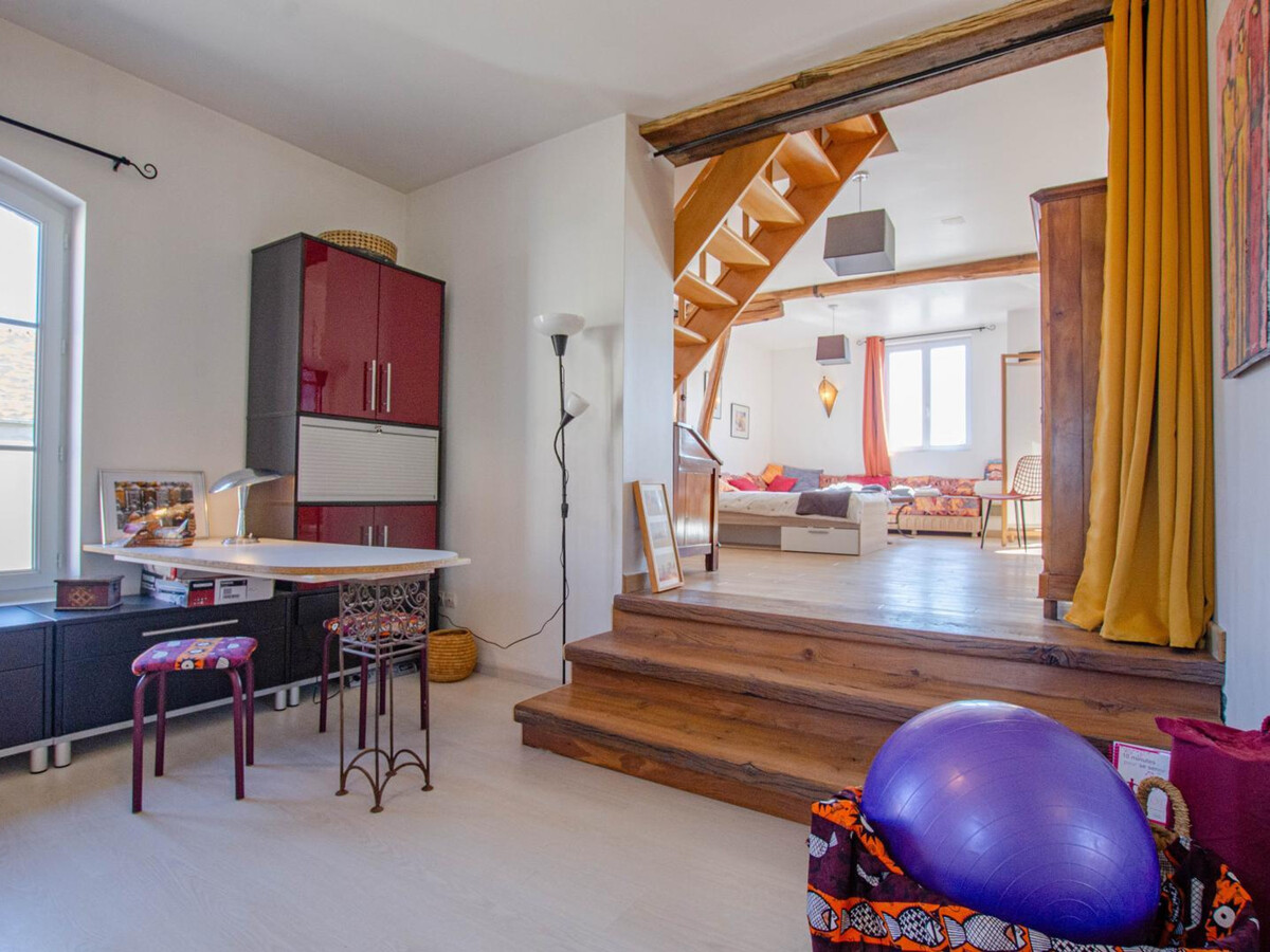 Gîte Chaource : maison 5 pers, cour close et cheminée - Photo 18