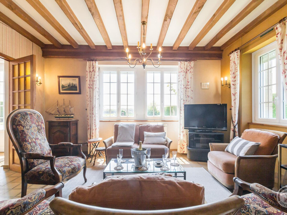 Gite 5 chambres à Réville : maison spacieuse pour 9 personnes - Photo 7