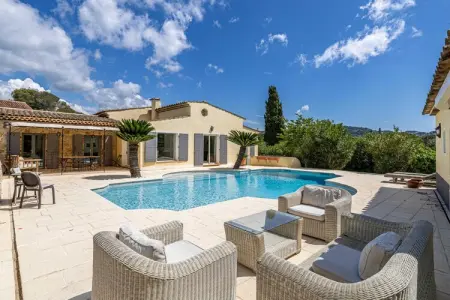 Location villa à Mougins, Villa d'exception - AC- 6BR-12P - Mougins