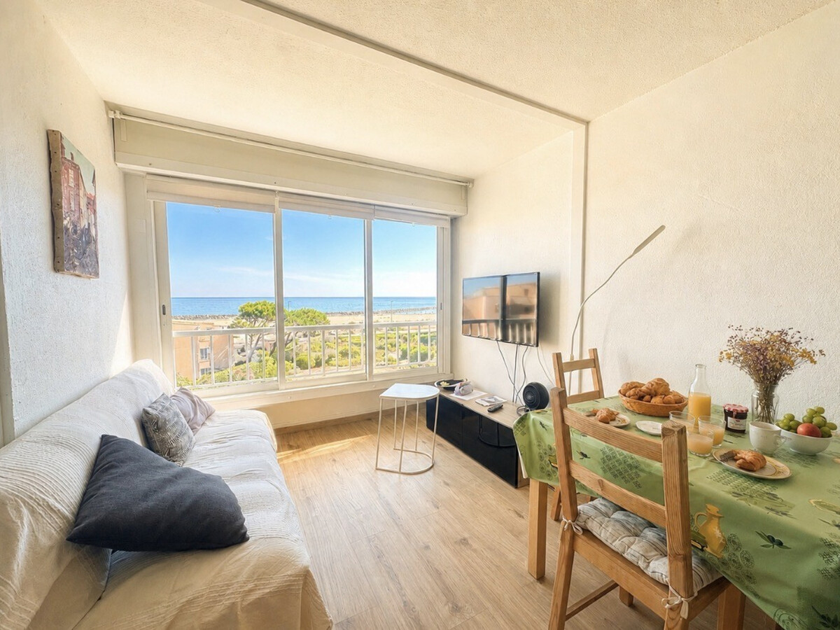 Appartement 4 personnes vue mer à Sète avec parking - Photo 2