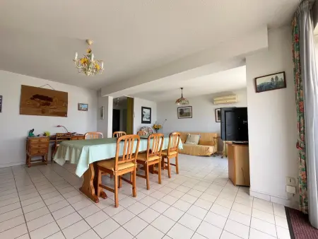 Appartement 80m² climatisé, piscine et vue mer à Sète : photo 4
