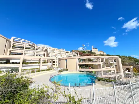 Appartement 80m² climatisé, piscine et vue mer à Sète : photo 20