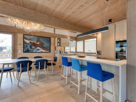Chalet familial 5 chambres, proche ski, vue Mont-Blanc, parking et WiFi - Photo 14