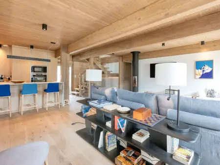 Chalet familial 5 chambres, proche ski, vue Mont-Blanc, parking et WiFi - Photo 15
