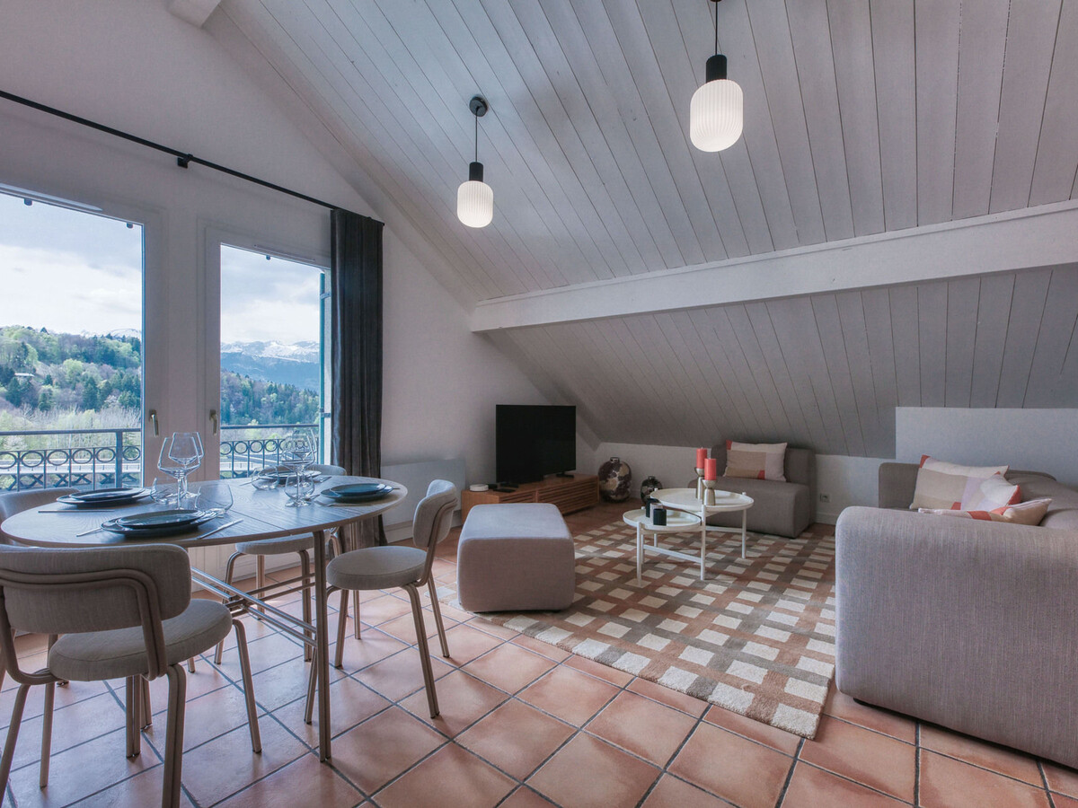 Duplex 83m² rénové, 3 chambres, centre Saint-Gervais - Photo 1