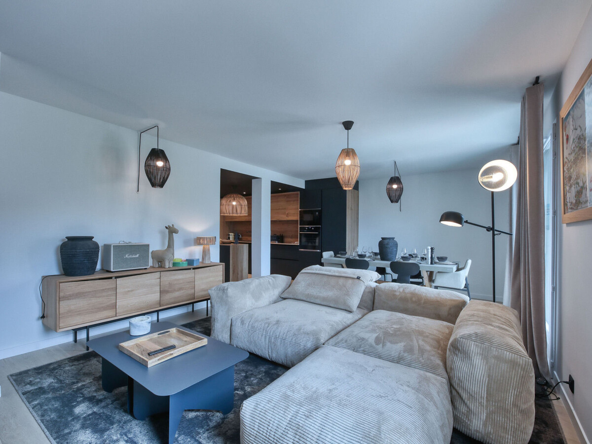 Appartement 4 pers, vue Mont-Blanc, centre Saint-Gervais - Photo 1