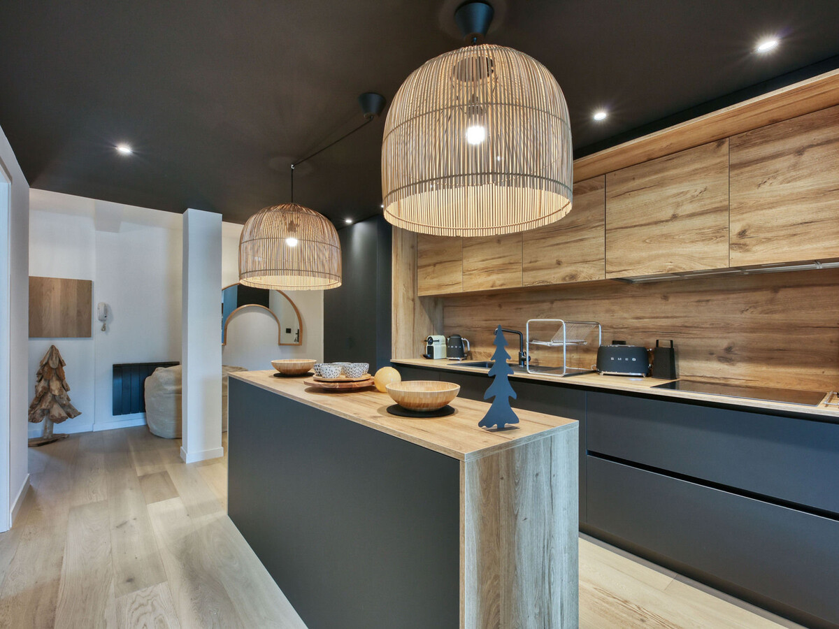 Appartement 4 pers, vue Mont-Blanc, centre Saint-Gervais - Photo 5