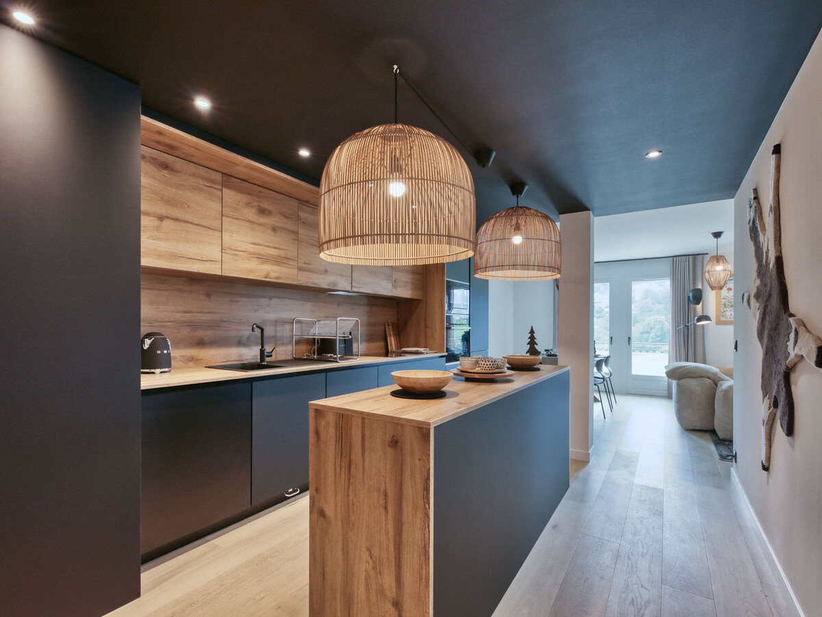 Appartement 4 pers, vue Mont-Blanc, centre Saint-Gervais - Photo 6