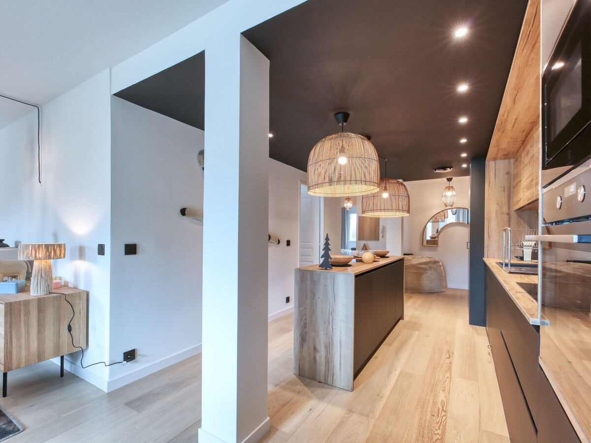 Appartement 4 pers, vue Mont-Blanc, centre Saint-Gervais - Photo 7