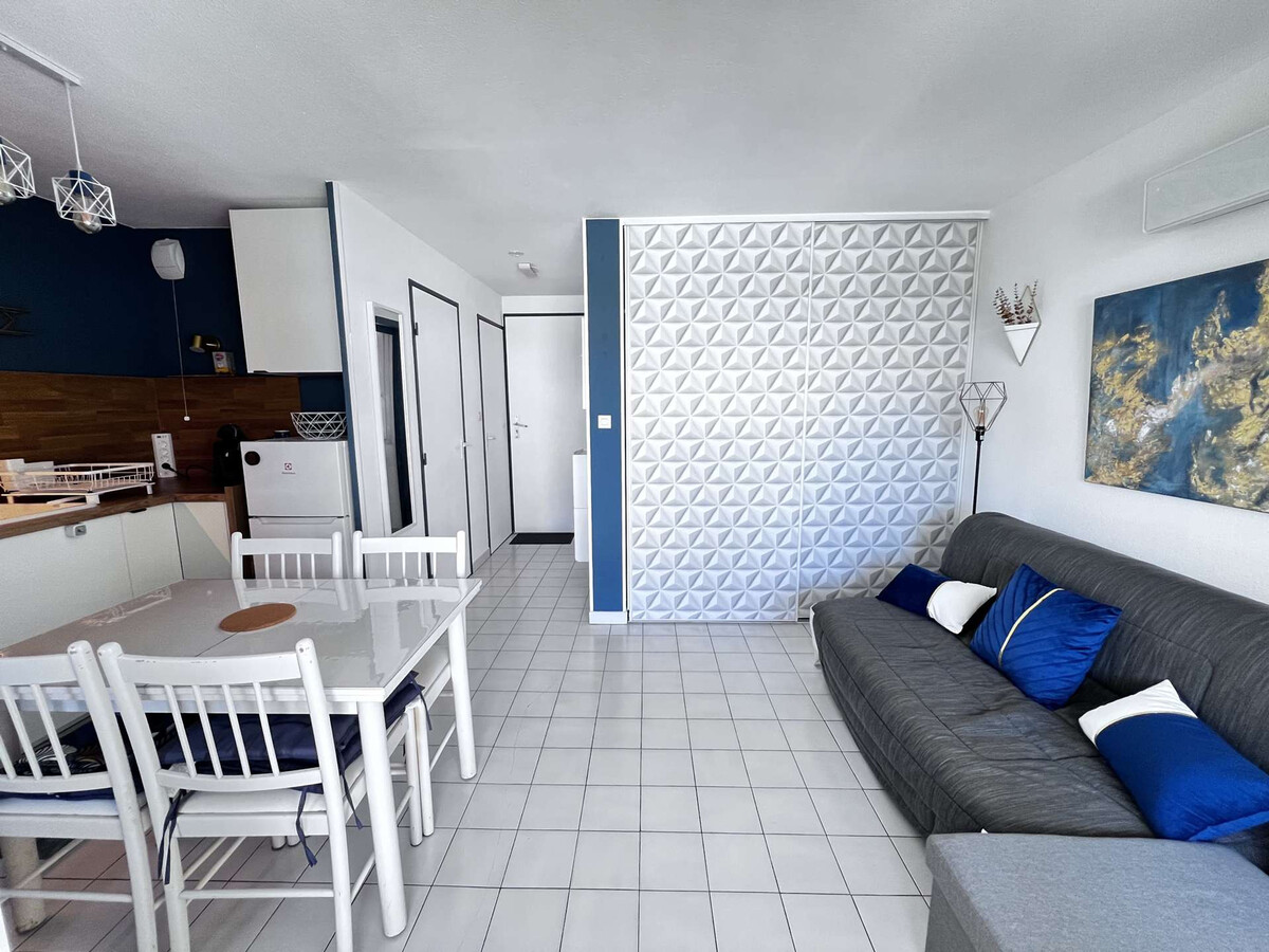 T2 cabine avec piscine et terrasse, Cap d'Agde - Photo 7
